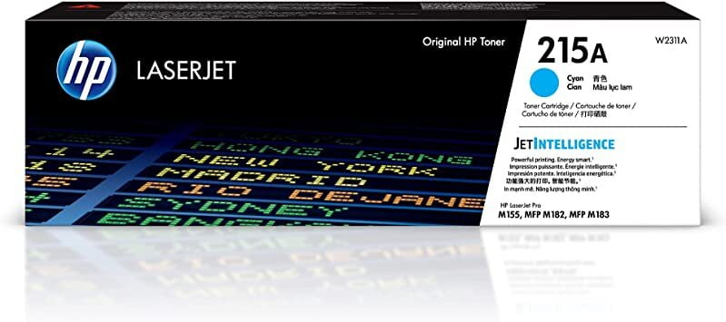 HP 215A Cyan Original LaserJet Toner Cartridge-(W2311A) HP 215A Cyan Original LaserJet Toner Cartridge-(W2311A)