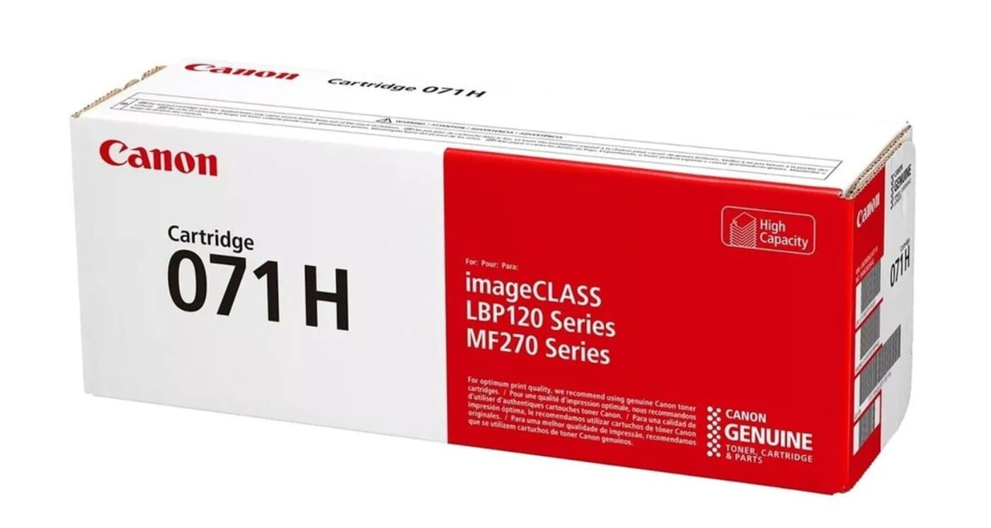 Canon Genuine 071H Black Toner cartridge Canon Genuine 071H Black Toner cartridge