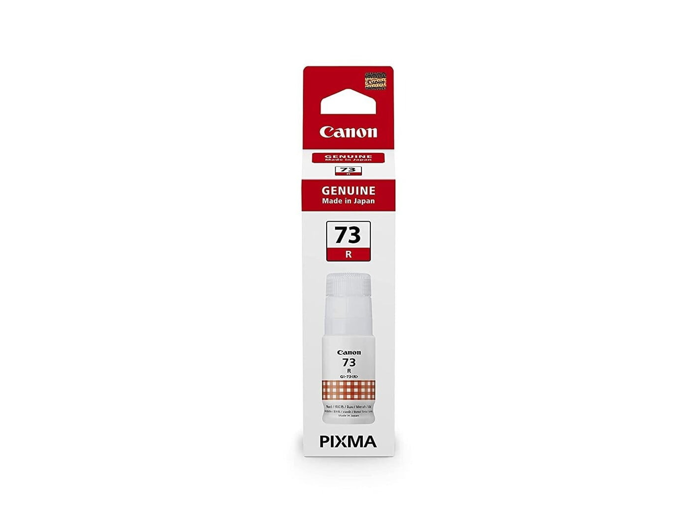 Canon Genuine GI-73 Red Ink Bottle - PIXMA G570/G670