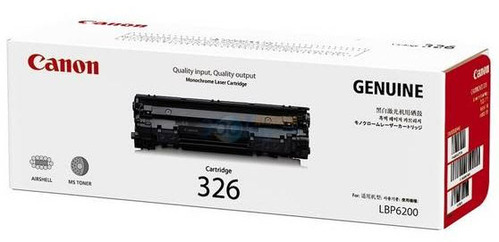 Canon Genuine 326 Black Toner Cartridge Canon Genuine 326 Black Toner Cartridge