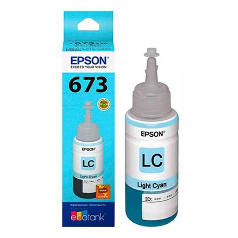 Epson T6735 Light Cyan Ink Bottle 70 ML (C13T673598)