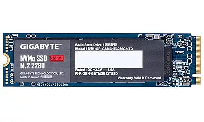 256GB Nvme SSD