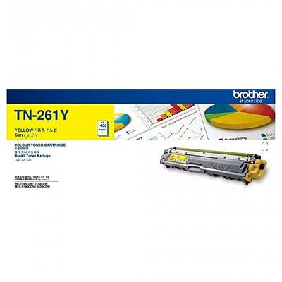 Brother TN-261Y Yellow Toner Cartridge