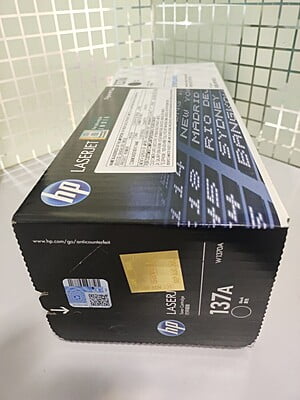 HP 137A Black LaserJet Toner Cartridge HP 137A Black LaserJet Toner Cartridge