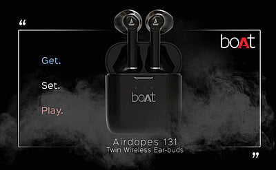 Boat Airdopes 131 - Wireless Earbuds Boat Airdopes 131 - Wireless Earbuds