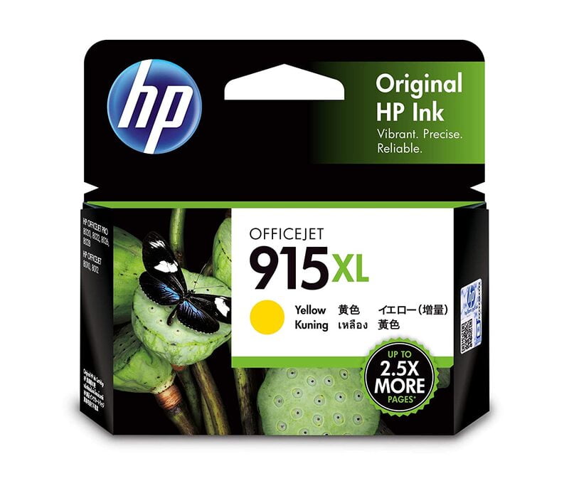 HP 915XL Yellow Ink Cartridges