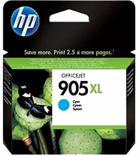 HP 905XL Cyan Ink Cartridge-(T6M05AA) HP 905XL Cyan Ink Cartridge-(T6M05AA)