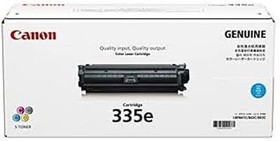 Canon Genuine 335e Cyan Laser Toner Cartridge