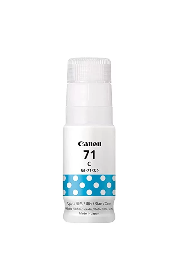 Canon Genuine GI-71 Cyan Ink Bottle