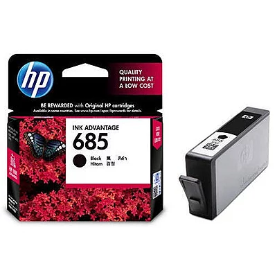 HP 685 Black Ink Cartridge HP 685 Black Ink Cartridge