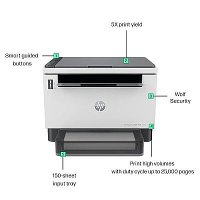 HP LaserJet Tank MFP 1005 Printer HP LaserJet Tank MFP 1005 Printer
