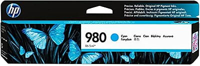 HP 980 Cyan Original Ink Cartridge - D8J07A