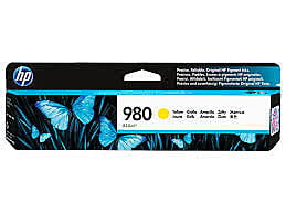 HP 980 Yellow Original Ink Cartridge - D8J09A