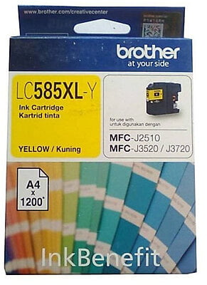 Brother LC585XL Yellow Ink Cartridges