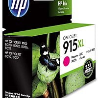 HP 915XL Magenta Ink Cartridges