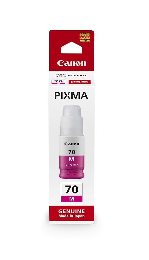 Canon PIXMA Genuine GI-70 Magenta Ink Bottle