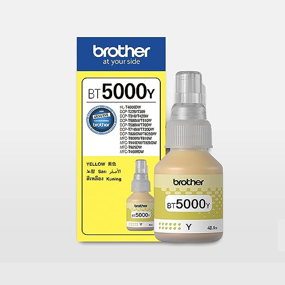 Brother BT-5000 Yellow Ink Bottle
