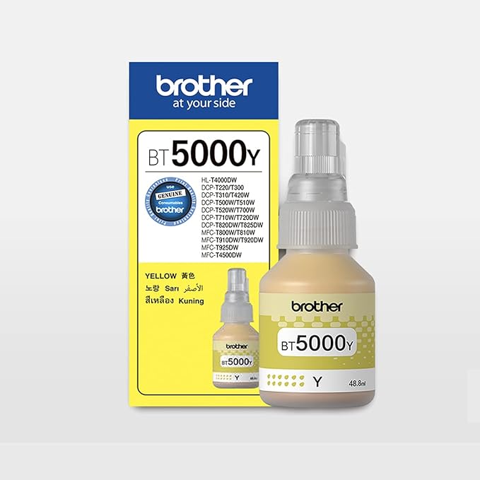 Brother Yellow Ink Bottle-(BT-5000Y)