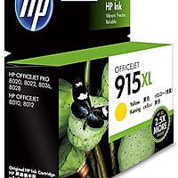 HP 915XL Yellow Ink Cartridges