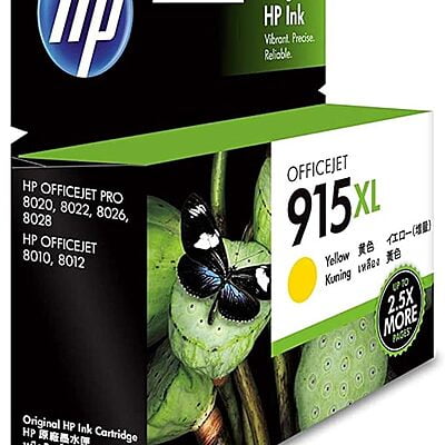 HP 915XL Yellow Ink Cartridges HP 915XL Yellow Ink Cartridges