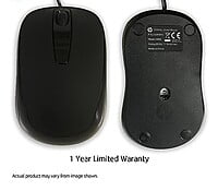 HP optical wired mouse