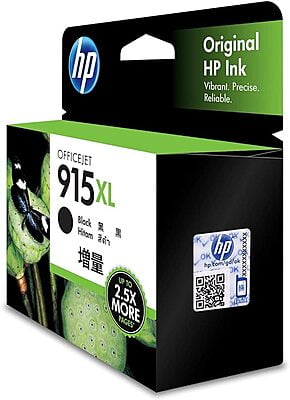 HP 915XL Black Ink Cartridges HP 915XL Black Ink Cartridges