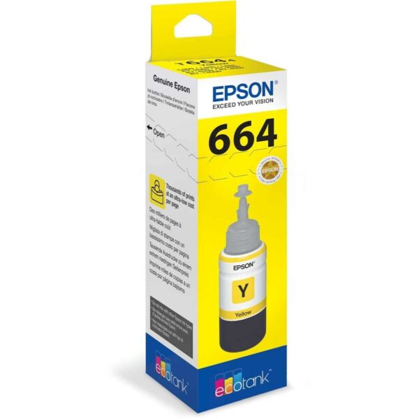 Epson Ink 6644 Yellow Ink Bottle 70ml