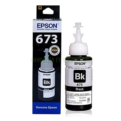 Epson T6731 Black Ink Bottle 70Ml