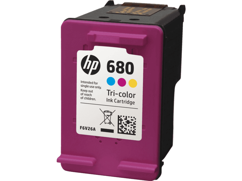 HP 680 Tri-color Ink Cartridge - F6V26AA