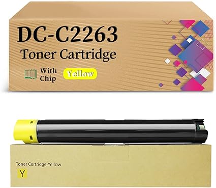 Buy Fuji DC-V C2265/2263 Toner Cartridge-Yellow (CT203942) at low