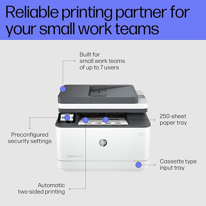 HP LaserJet Pro MFP Mono 3104fdn A4 Printer - 3G635A (OB) HP LaserJet Pro MFP Mono 3104fdn A4 Printer - 3G635A (OB)