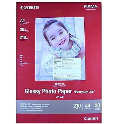 Canon A4 Glossy Photo Paper