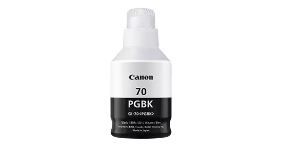 Canon Genuine GI-70 PGBK Black Ink Bottle Canon Genuine GI-70 PGBK Black Ink Bottle