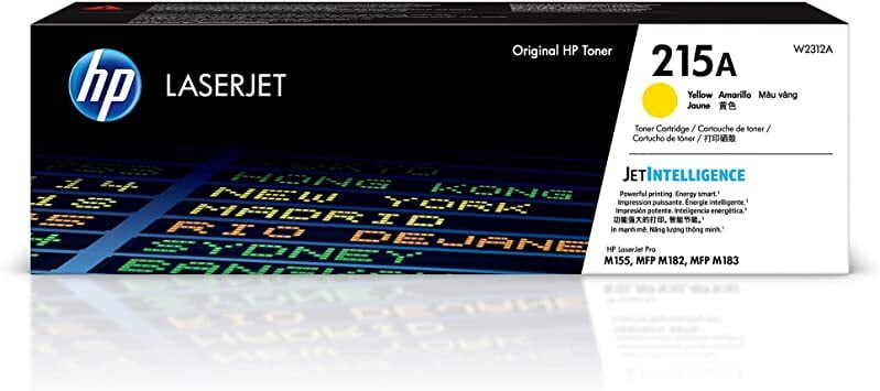 HP 215A Yellow Original LaserJet Toner Cartridge-(W2312A)