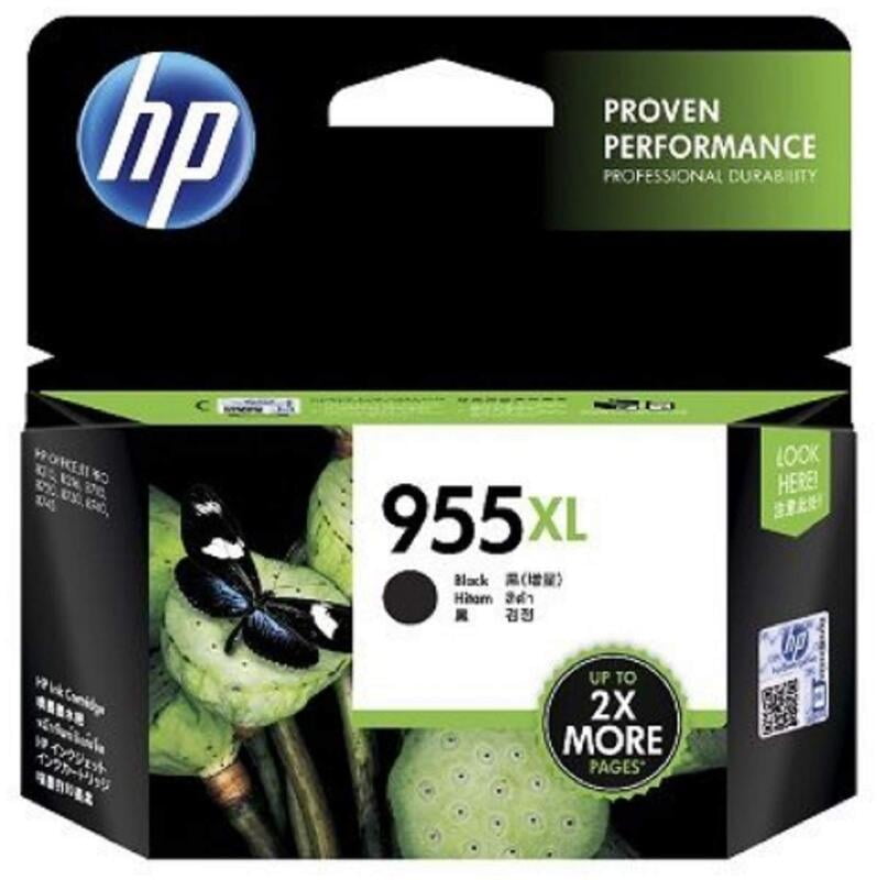 HP 955XL Black Original Ink Cartridge - (L0S72AA)