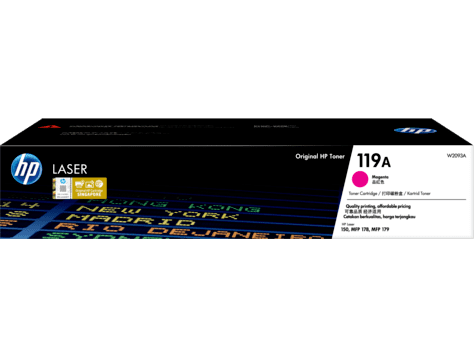 HP 119A Magenta Original Laser Toner Cartridge-(W2093A)