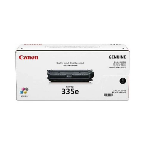 Canon Genuine 335e Black Laser Toner Cartridge