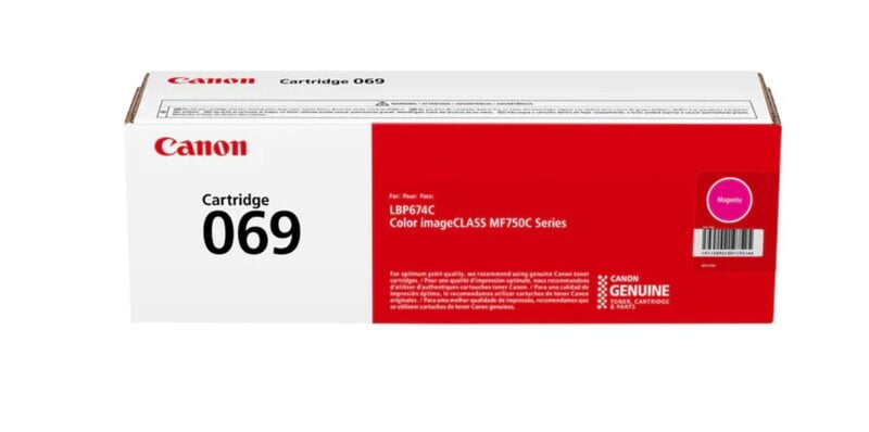 Canon Genuine 069 Magenta Toner Cartridge