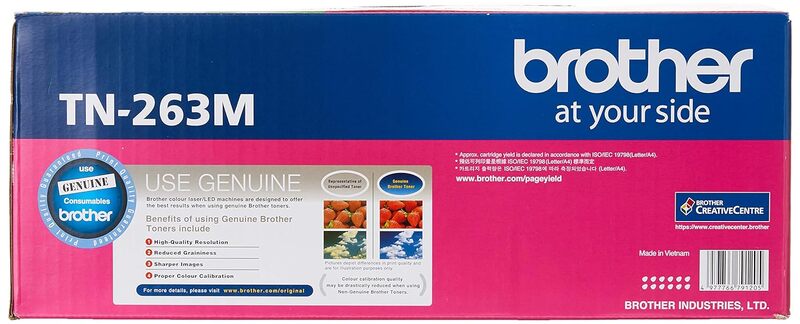Brother Magenta Toner Cartridge-(TN-263M) Brother Magenta Toner Cartridge-(TN-263M)