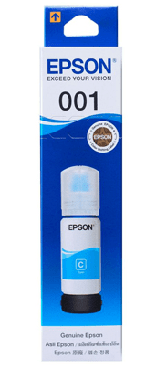 Epson 001 Cyan Ink Bottle 70 ml (C13T03Y298) Epson 001 Cyan Ink Bottle 70 ml (C13T03Y298)