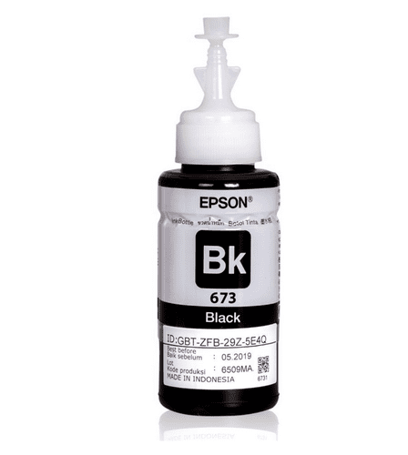 Epson T6731 Black Ink Bottle 70ML (C13T673198) Epson T6731 Black Ink Bottle 70ML (C13T673198)