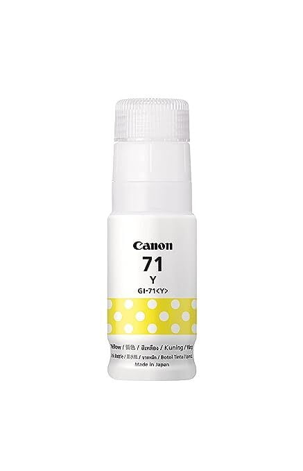 Canon Genuine GI-71s (small) Yellow Ink Bottle
