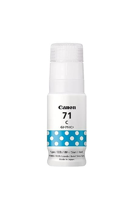 Canon Genuine GI-71s (small) Cyan Ink Bottle