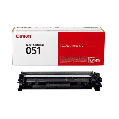 Canon Genuine 051 Black Laser Toner Cartridge