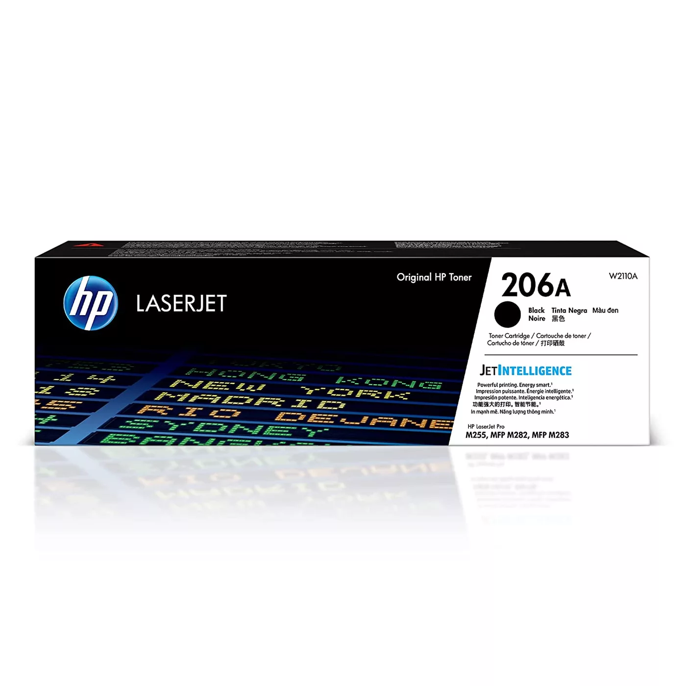 HP 206A Black Original LaserJet Toner Cartridge-(W2110A)