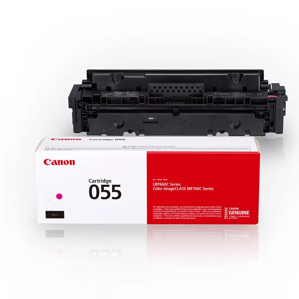 Canon Genuine 055 Magenta Laser Toner Cartridge