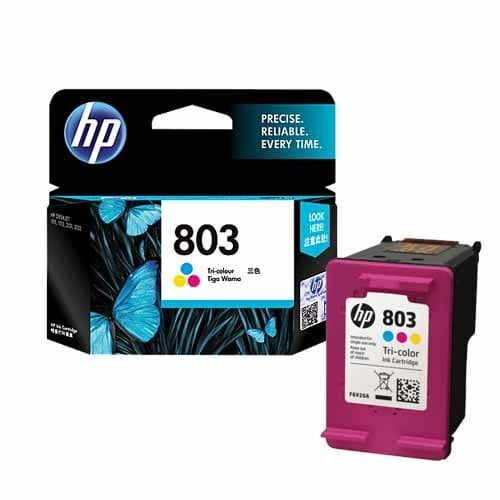 HP 803 Tri-color Original Ink Cartridge- (F6V20AA) HP 803 Tri-color Original Ink Cartridge- (F6V20AA)