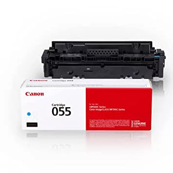 Canon Genuine 055 Cyan Laser Toner Cartridge