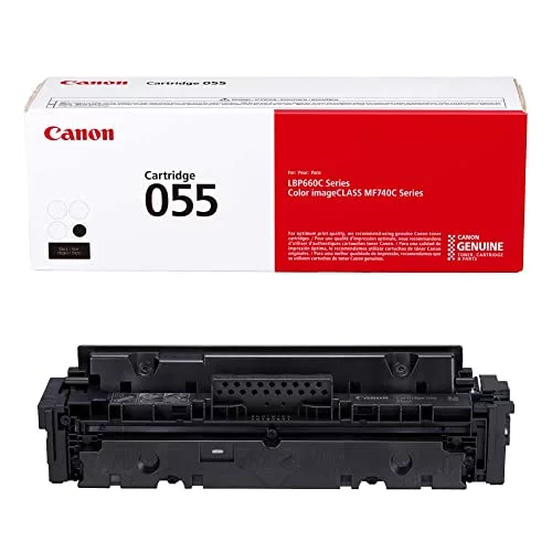 Canon Genuine 055 Black Laser Toner Cartridge