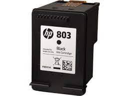 HP 803 Small Black Original Ink Cartridge - (F6V23AA) HP 803 Small Black Original Ink Cartridge - (F6V23AA)